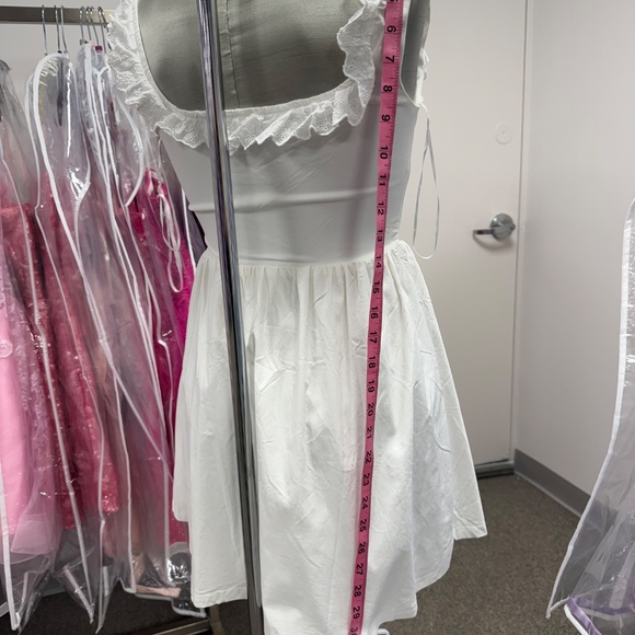 NWT Blue Blush Corset White Sundress - Picture 4 of 5